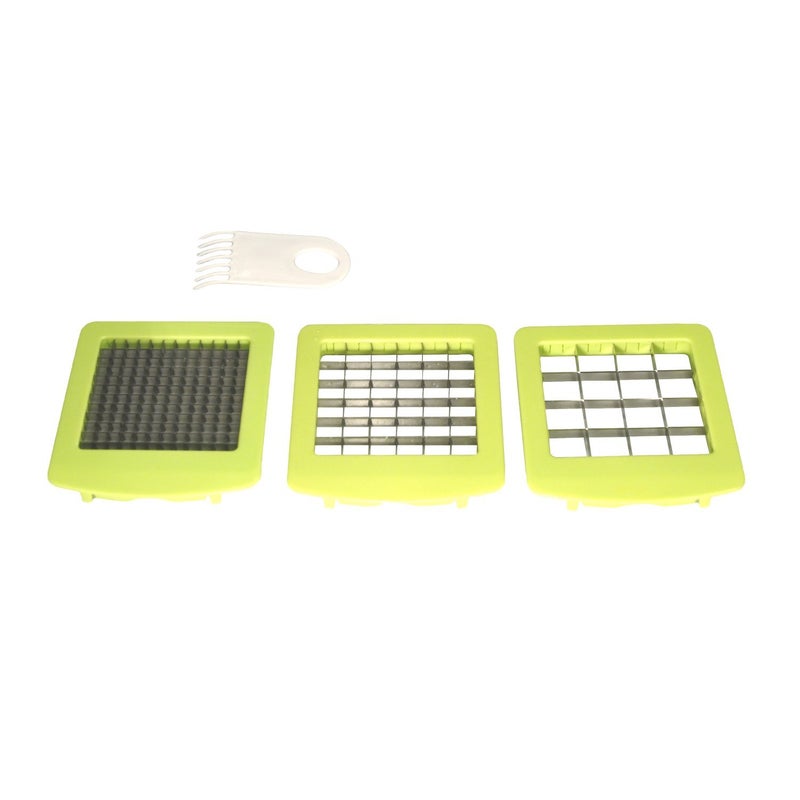 Brieftons QuickPush food chopper (BR-QP-02): Replacement set of 3 blades and 1 cleaning brush - Image 1